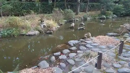 和樂備神社の庭園