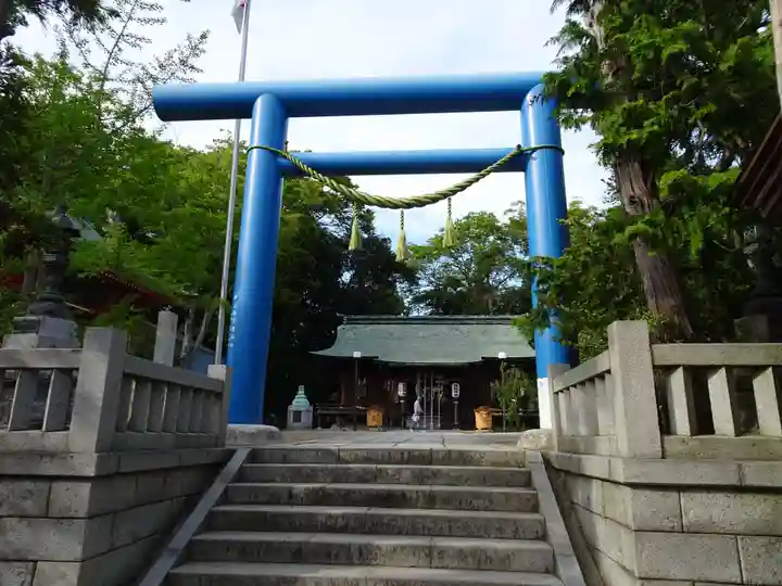 小名浜諏訪神社 ~海の鎮守様~の鳥居