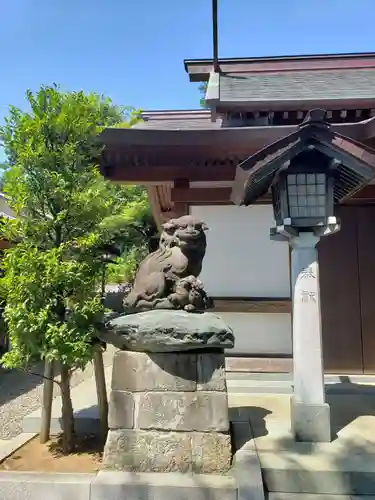 代田八幡神社の狛犬