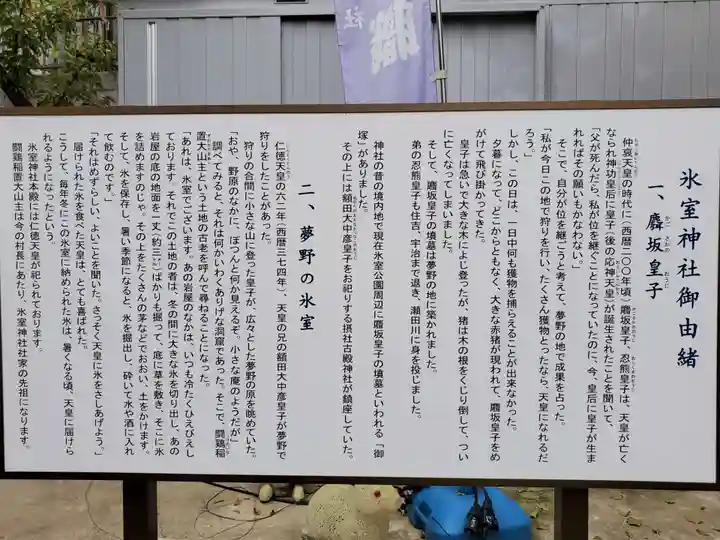 氷室神社の歴史