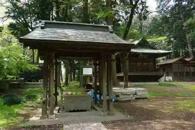 中村八幡宮の手水舎