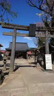 第六天神社の鳥居