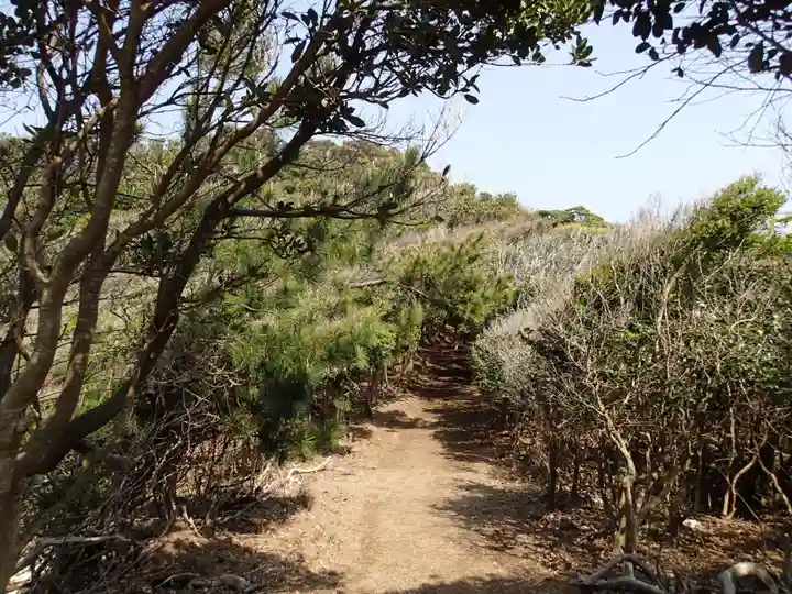 胡禄神社の自然