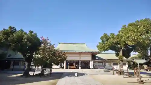 難波大社　生國魂神社の本殿・本堂