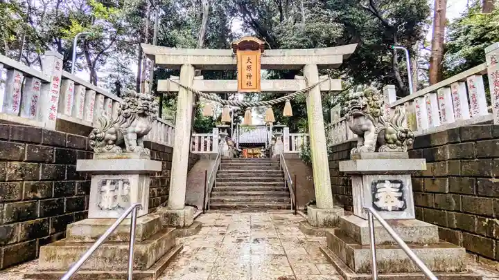 大宮・大原神社の鳥居