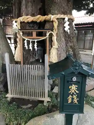 嶺白山神社の自然