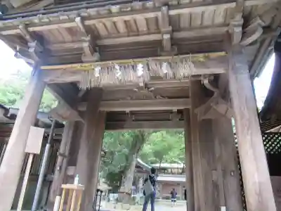 志賀海神社の山門・神門