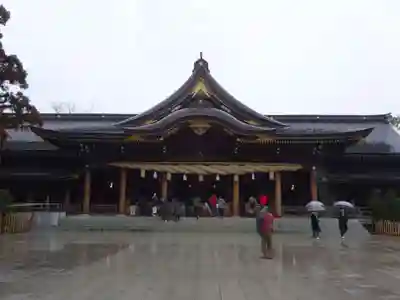 寒川神社の本殿・本堂
