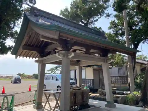 森戸大明神（森戸神社）の手水