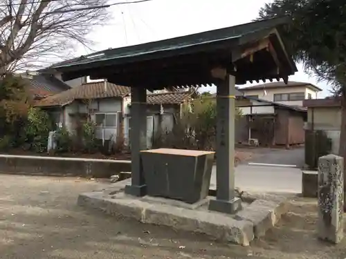風間神社の手水舎