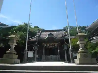 諏訪神社の本殿・本堂