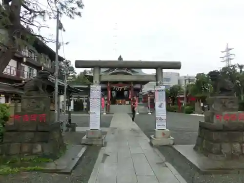 羽田神社の鳥居