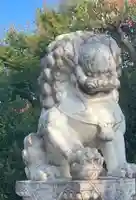 上地八幡宮の狛犬