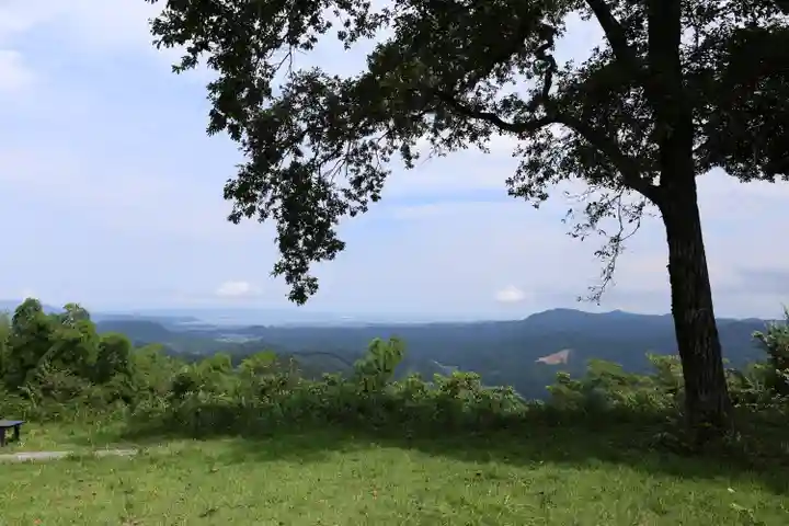 須我神社奥宮の景色