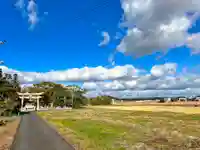 高泊神社の鳥居