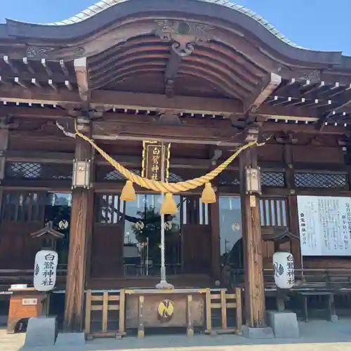 白鷺神社の本殿・本堂