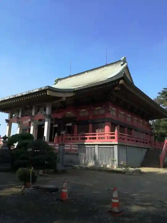 千葉寺の本殿・本堂