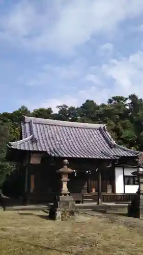 治子神社の本殿