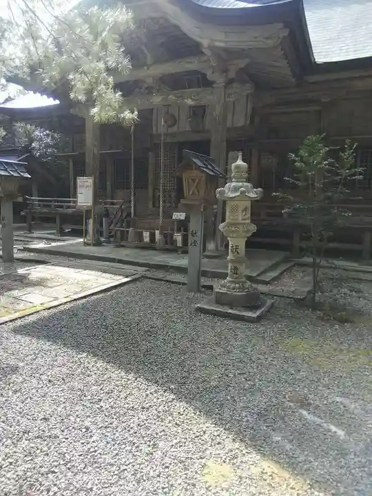 菅船神社の本殿・本堂