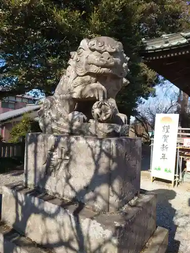  高鳥天満宮の狛犬