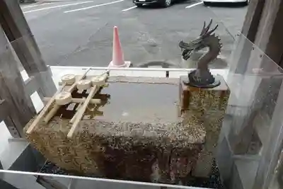 神田神社の手水舎