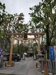 蛇窪神社の鳥居