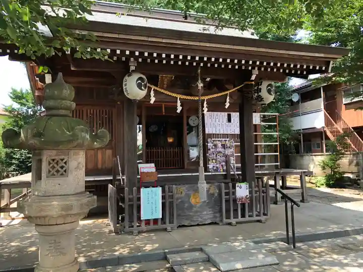 天沼熊野神社の本殿・本堂
