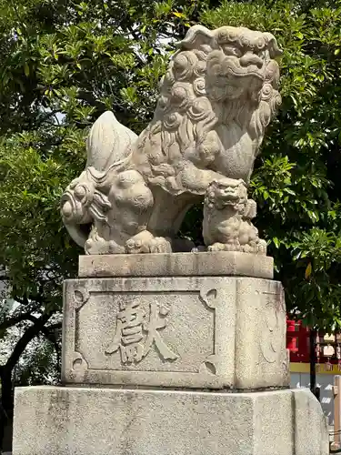 潮田神社の狛犬