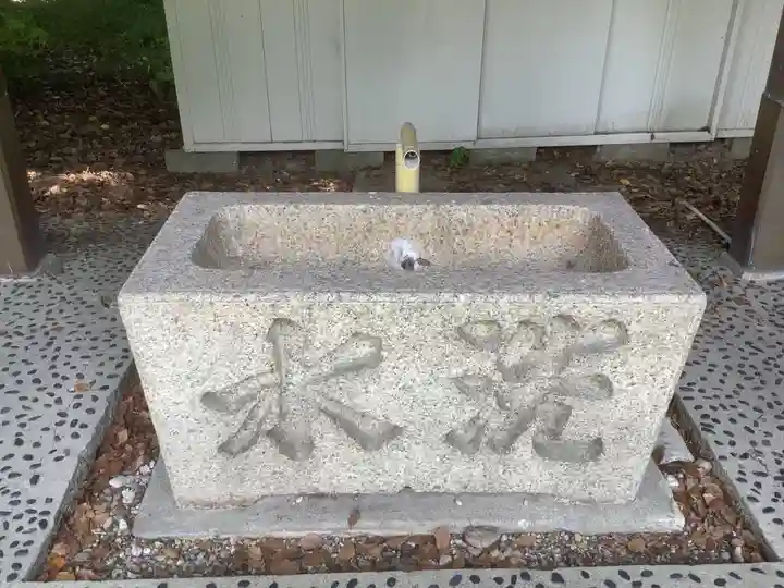 神明社(西堀江神明社)の手水舎