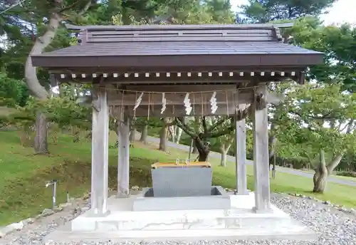 石崎地主海神社の手水