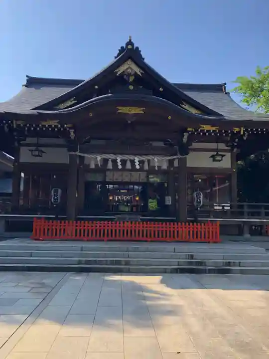 道野辺八幡宮の本殿・本堂