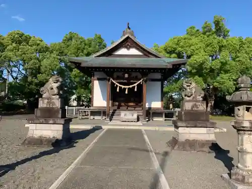 上恩田杉山神社の本殿