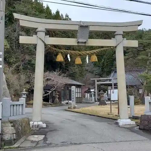 長谷部神社の鳥居