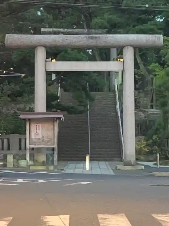 意富比神社の鳥居