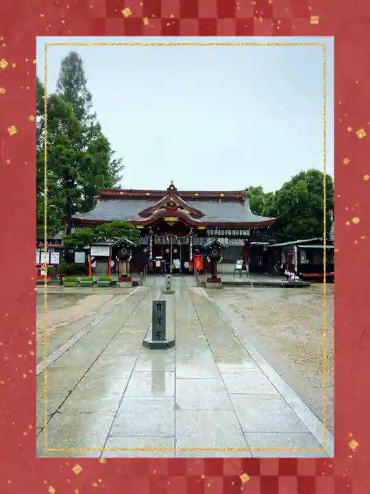 阿部野神社の本殿・本堂