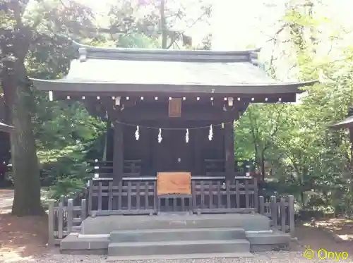 武蔵一宮氷川神社の末社・摂社