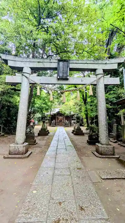 七百餘所神社 の鳥居
