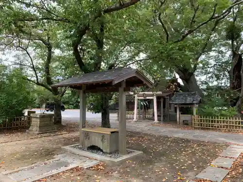 茂原八幡神社の手水舎