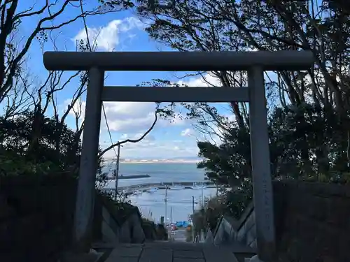 酒列磯前神社の鳥居