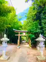 城中八幡神社の鳥居