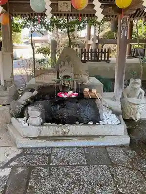 大宝八幡宮の手水舎