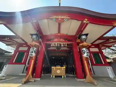 品川神社の{uncategorized: "未分類", other: "その他", undefined: "問題あり", building: "その他建物", grave: "お墓", sacred_gate: "鳥居", guardian: "狛犬", statue: "像", buddha: "仏像", history: "歴史", nature: "自然", garden: "庭園", animal: "動物", pagoda: "塔", temizu: "手水舎", mountain_gate: "山門・神門", sanctuary: "本殿・本堂", subordinate: "末社・摂社", art: "芸術", scenery: "景色", jizo: "地蔵", ema: "絵馬", goshuin: "御朱印", omikuji: "おみくじ", items: "授与品その他", amulet: "お守り", goshuincho: "御朱印帳", eats: "食事", festival: "お祭り", votive_dance: "神楽", shichigosan: "七五三参", wedding: "結婚式", experience: "体験その他", initially: "初詣", around: "周辺", anti_infection: "感染症対策"}
