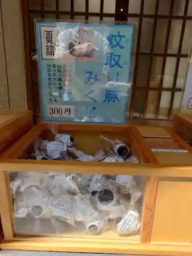 鎌数伊勢大神宮のおみくじ