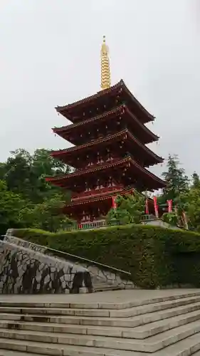 高幡不動尊　金剛寺の塔