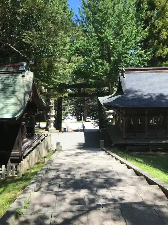 諏訪大社上社前宮のその他建物