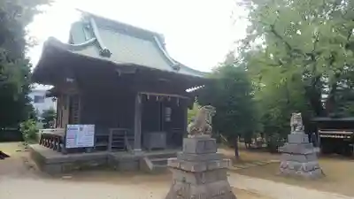 野火止氷川神社の本殿・本堂