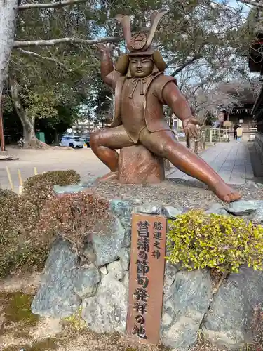 藤森神社の像