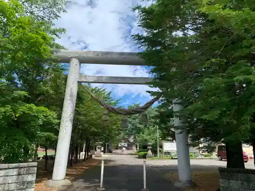 鹿追神社の鳥居