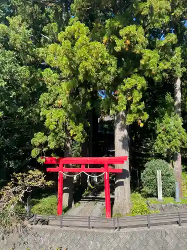 須山浅間神社の鳥居