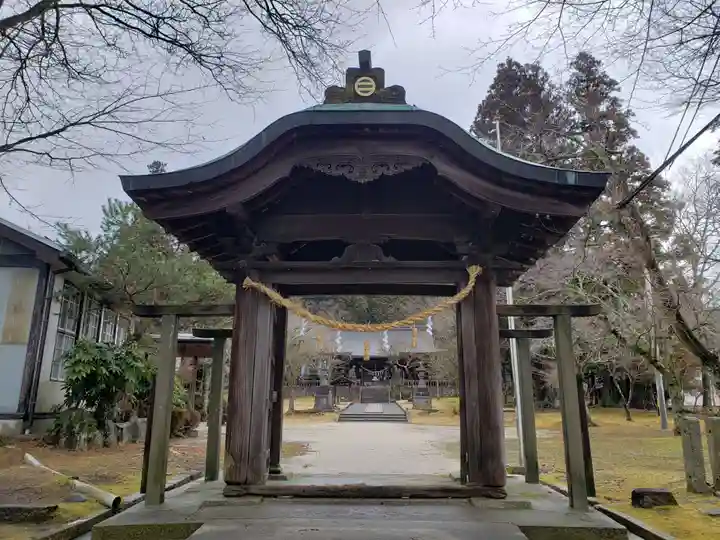 八王子神社の山門・神門